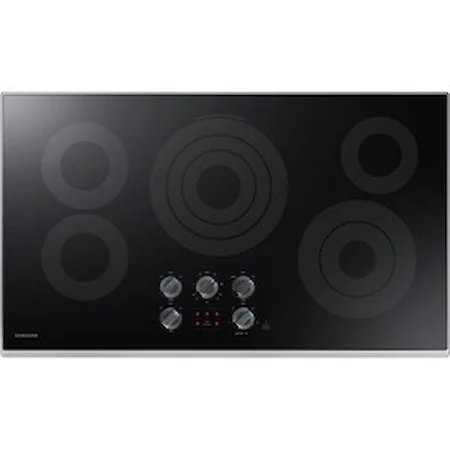 36” Versatile Electric Cooktop with Rapid Boil